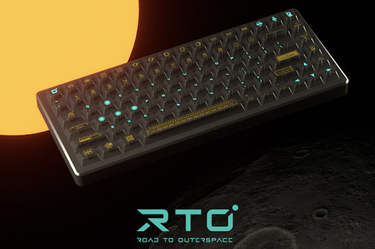 QKA KEEB Road to Outer Space Keycap Set