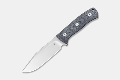 QSP Bison D2 Fixed Blade Knife w/ Kydex Sheath