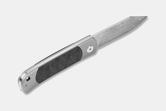 QSP Falcon Carbon Fiber S35VN Slip Joint Knife