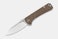 Brown Micarta Handle - 14C28N Blade (-$15)