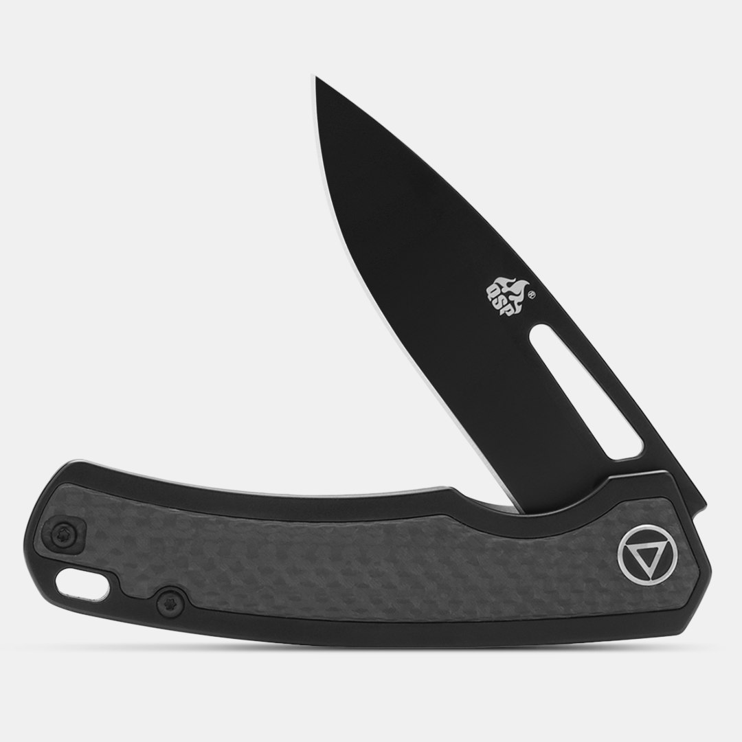 QSP Puffin S35VN Frame Lock Knife Details Knives Locking Knives Drop