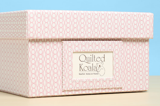 Quilted Koala Fabric Boxes