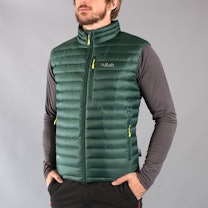 Men's Microlight Vest, fir/lime