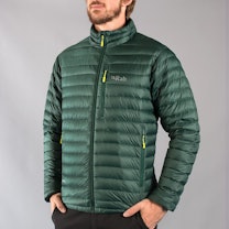 Men's Microlight Jacket, fir/lime