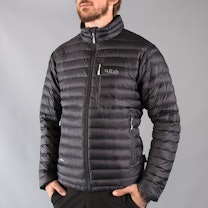 Men's Microlight Jacket, beluga/squash