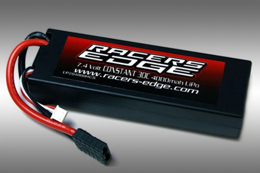 Racers Edge 7.4v 4000mah LiPo Bundle (2 Batteries)