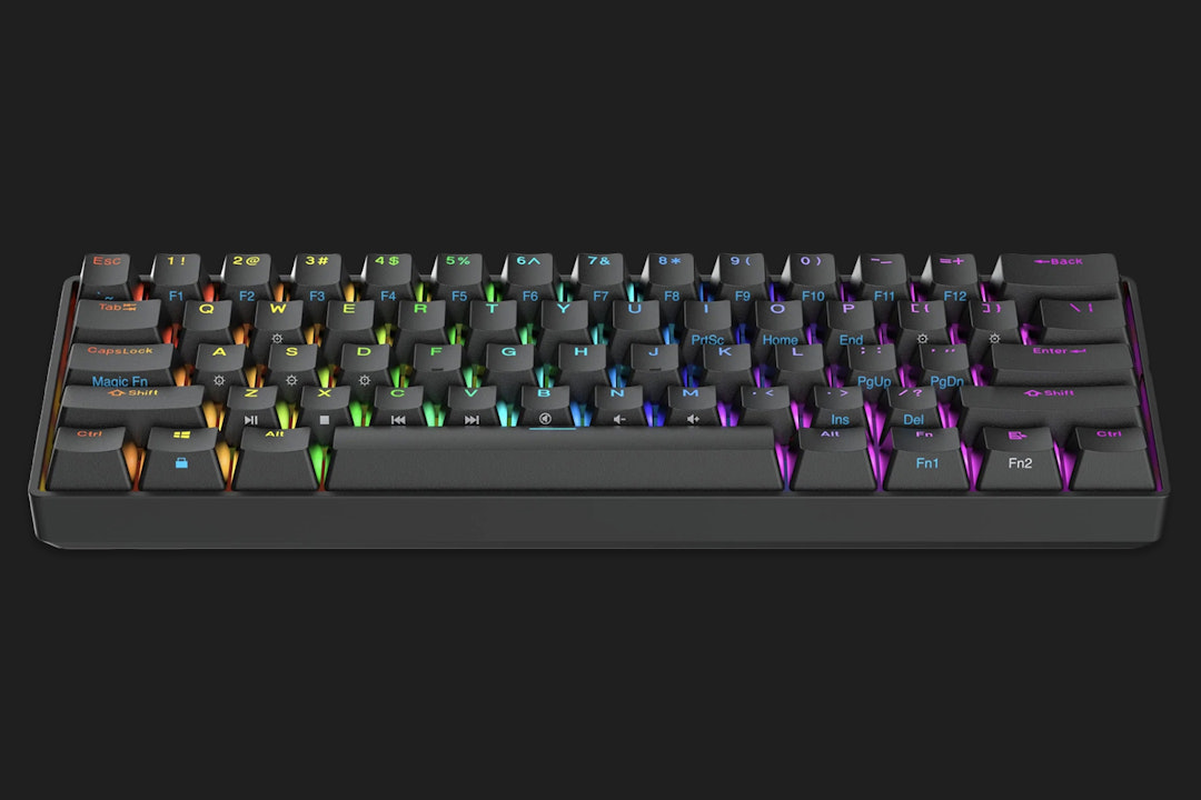 Ranked Nova 60% Hot-Swappable Mechanical Keyboard Kit