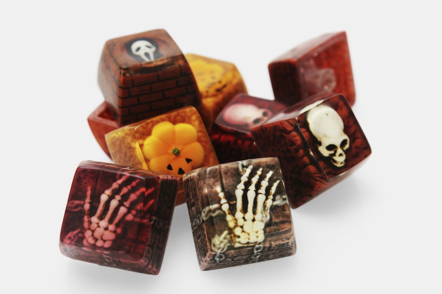 NPKC Resin Artisan Spookeycaps