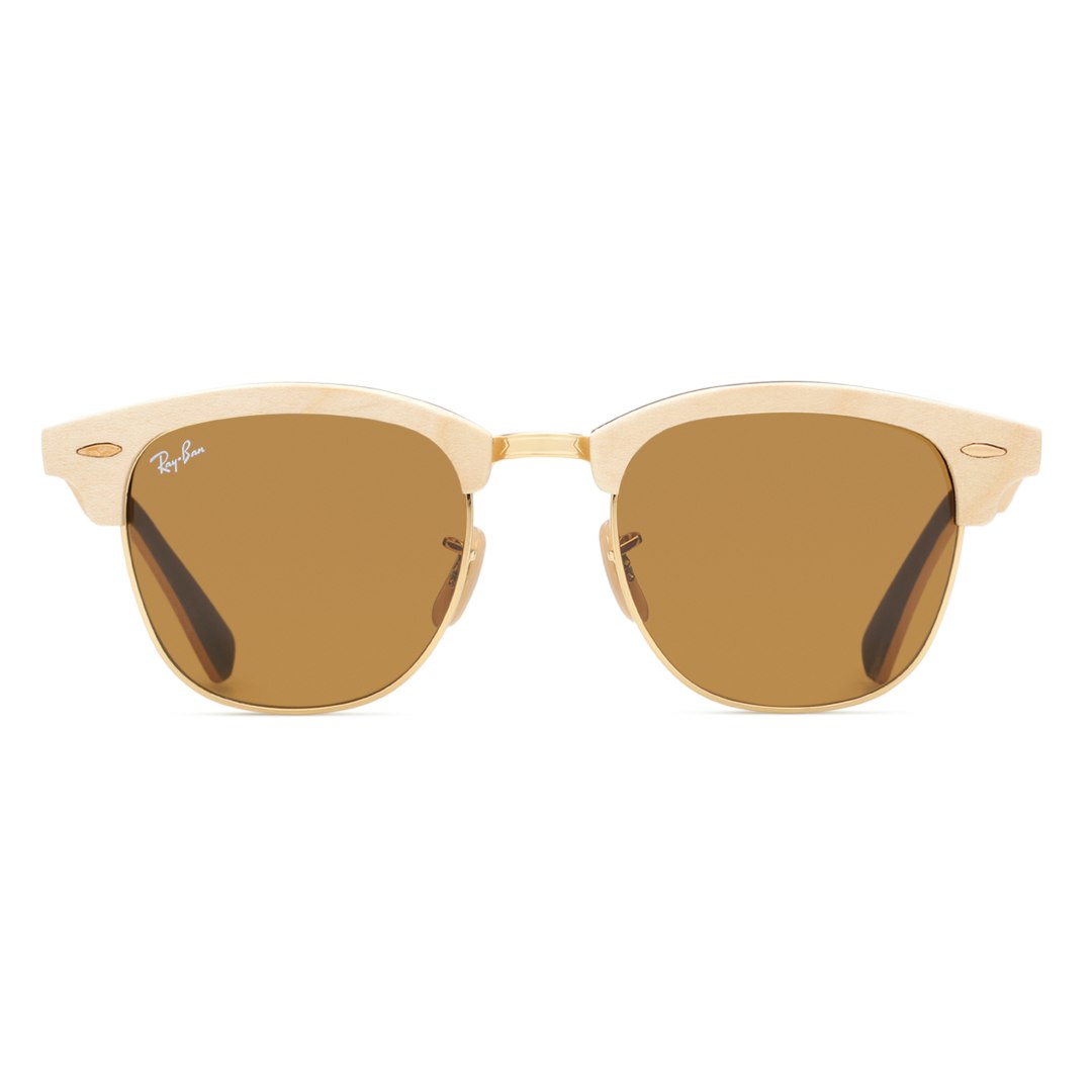 Ban Clubmaster Wood Sunglasses Ray Ban Wood Arms Ray-Ban