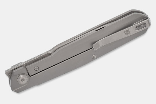 Real Steel S5 Metamorph Titanium Front Flipper Knife