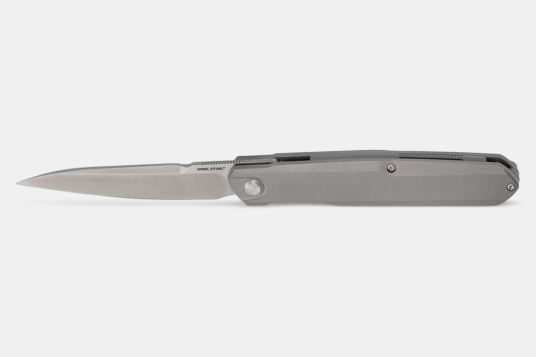 Real Steel S5 Metamorph Titanium Front Flipper Knife