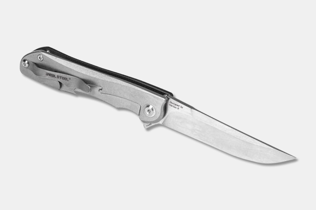 Real Steel Megalodon Revival N690 Folding Knife