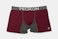 Boxer Brief  - Burgundy/Heather Charcoal