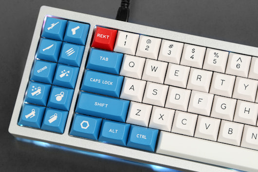 Red Scarf II+ Ver.b Custom Mechanical Keyboard Kit