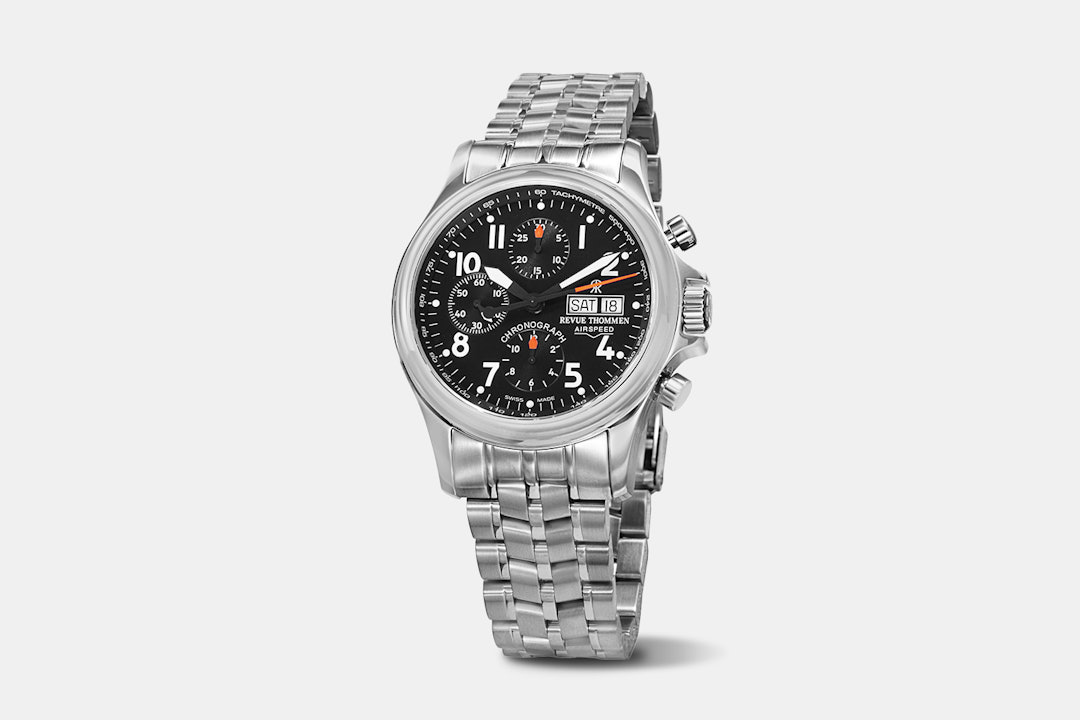 Revue Thommen Airspeed Day Date Automatic Watch