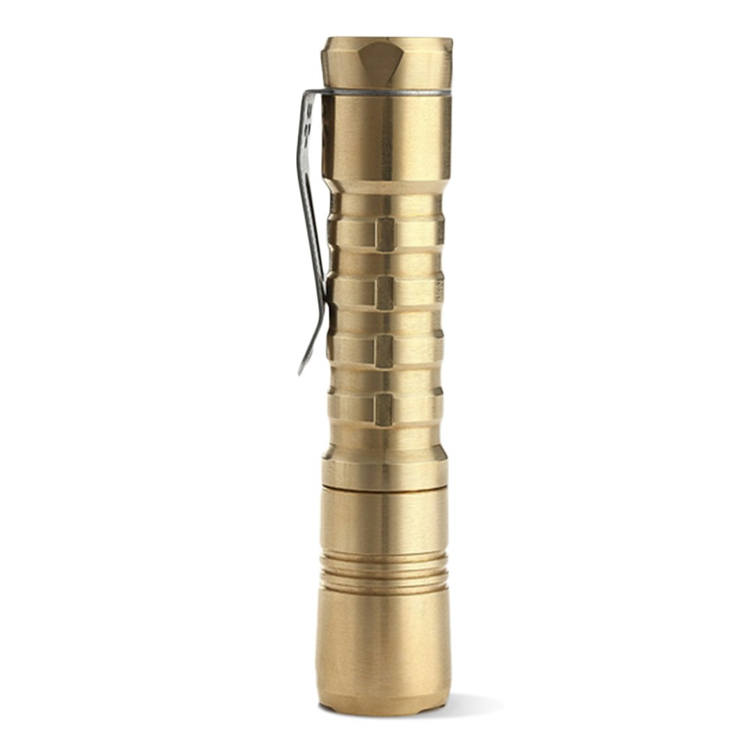 ReyLight Brass Pineapple V4 LED Flashlight Reviews Flashlights