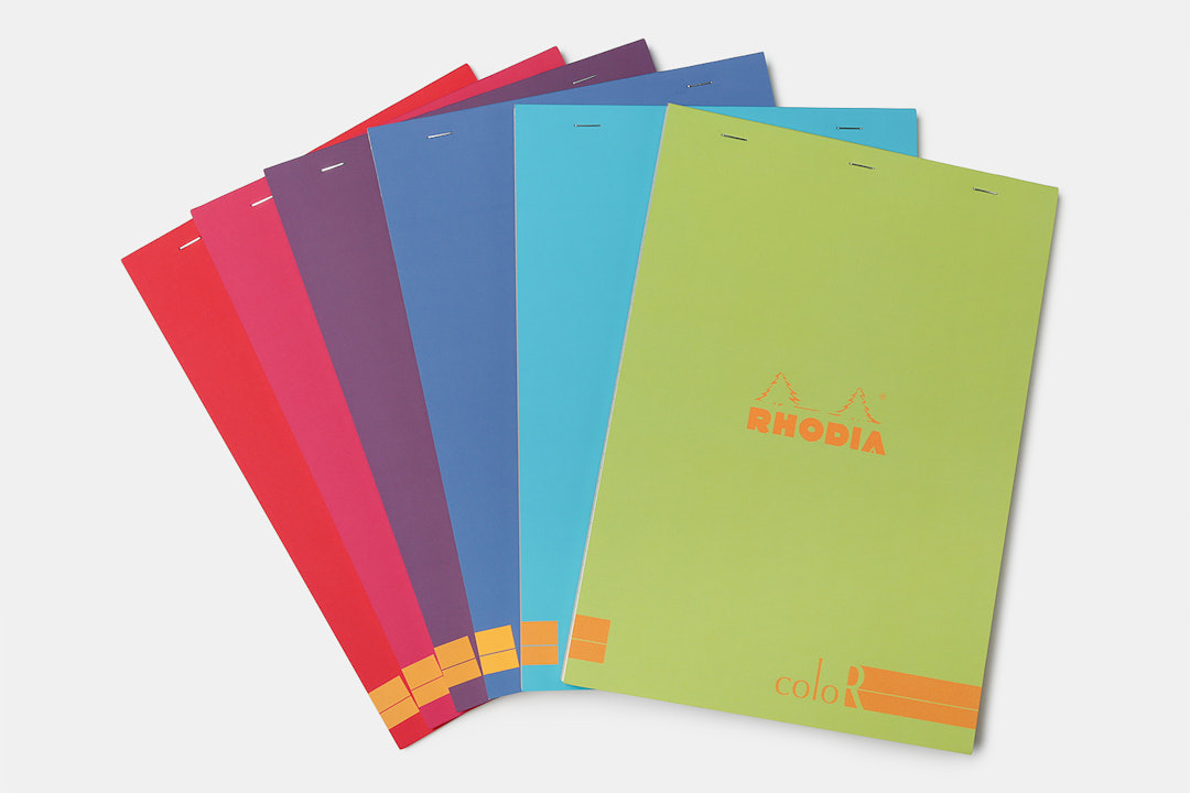 Rhodia A4 ColoR Notepads (6-Pack)