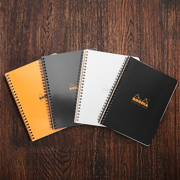 Book meet. Rhodia meeting book.