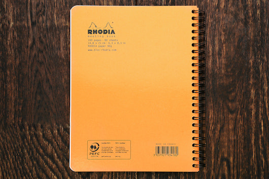 Rhodia A5 Meeting Book (3-Pack)