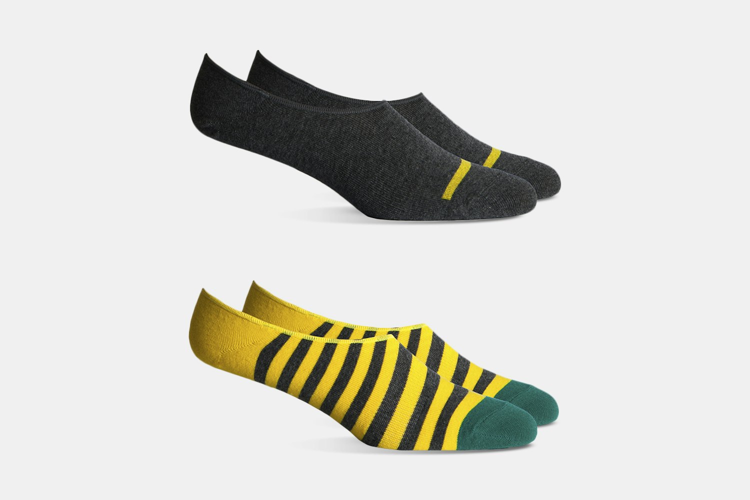 Theo - Charcoal Yellow