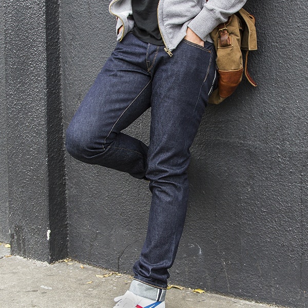 Rising Sun Raw Denim Jeans Indigo | Drop