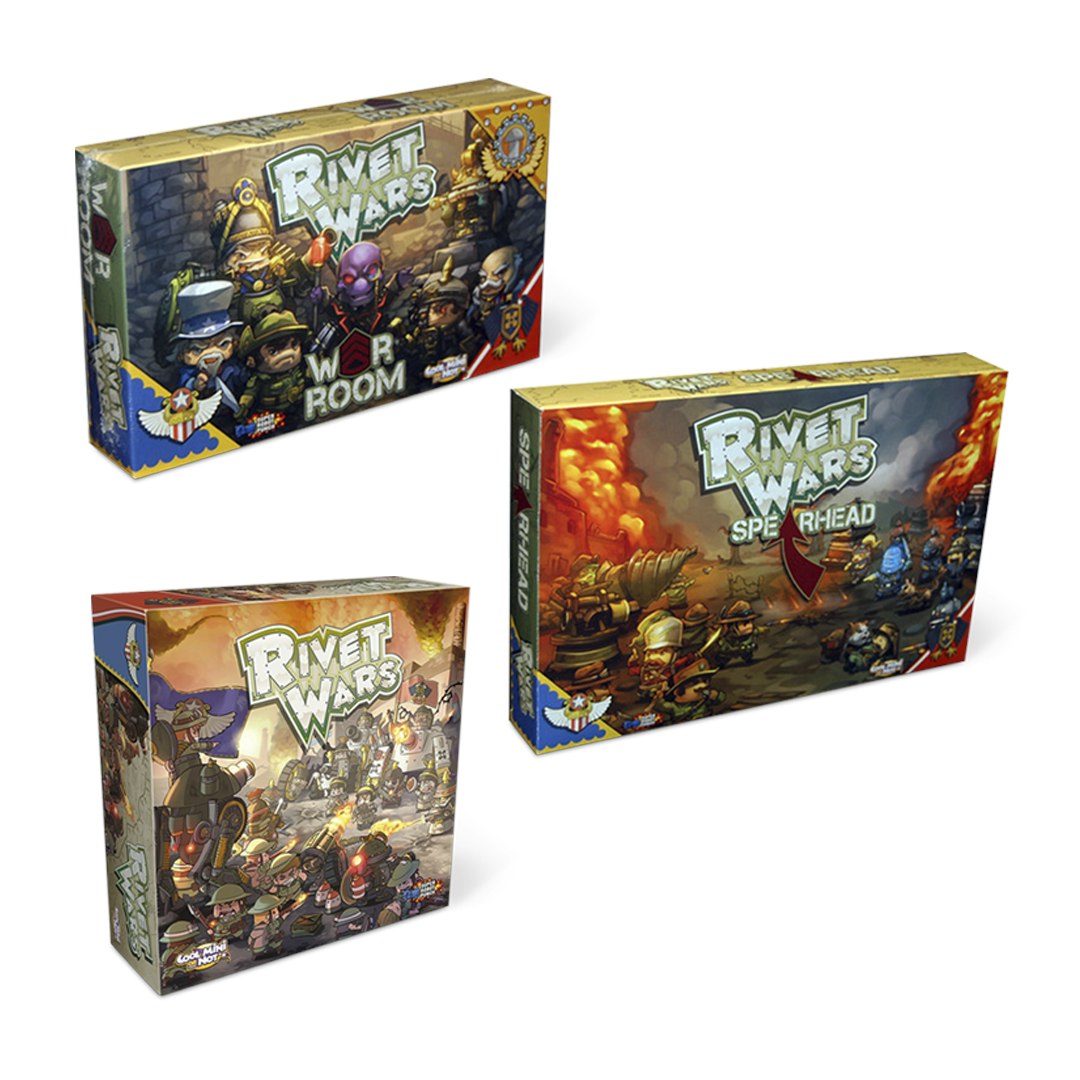 Rivet Wars Core Game Bundle | Board Games | Drop