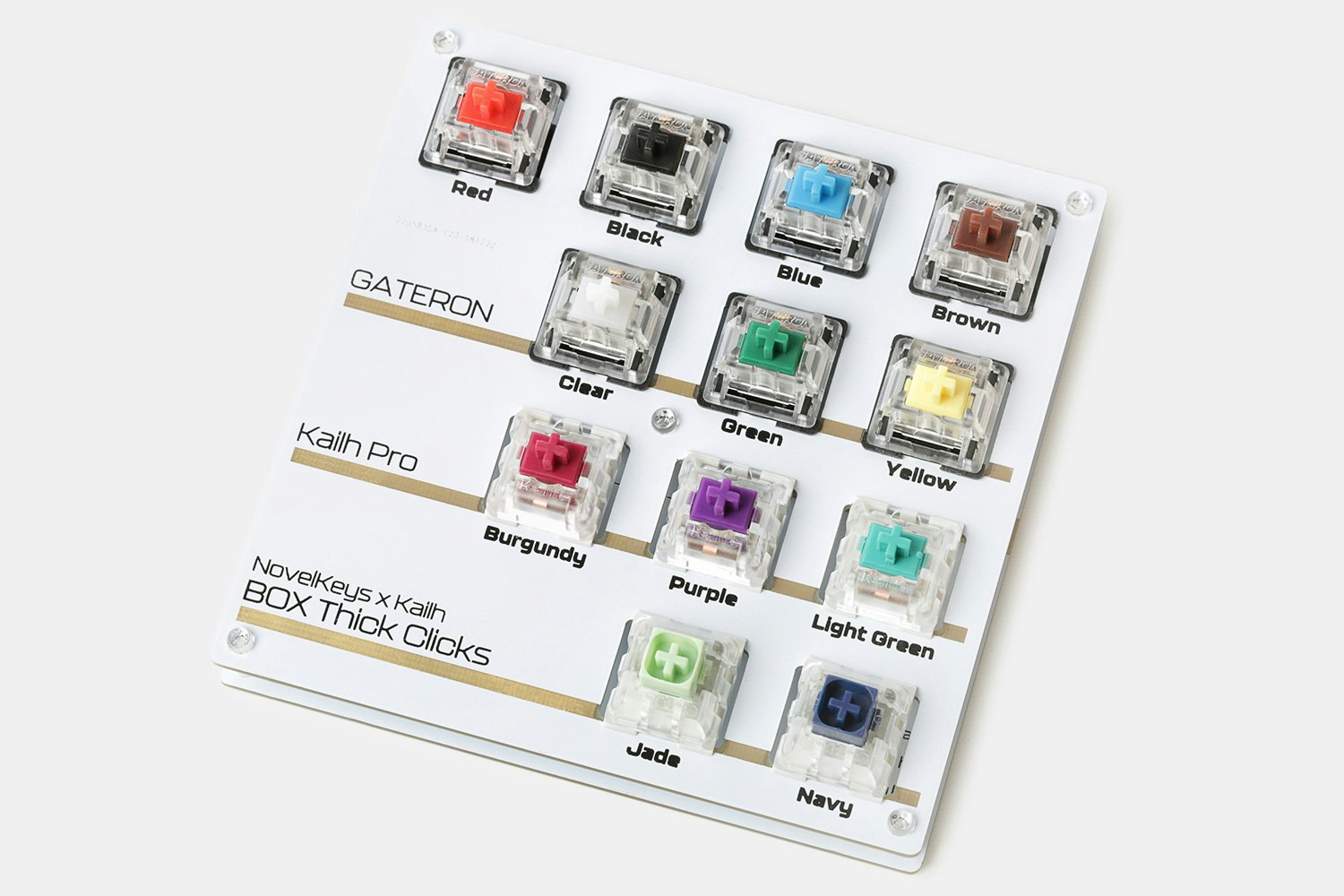 Romly "Early Access" Mechanical Switch Book