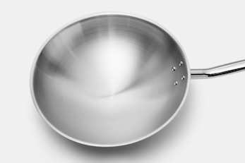 Rosle Stainless Steel Round Base Wok (13.8 in)