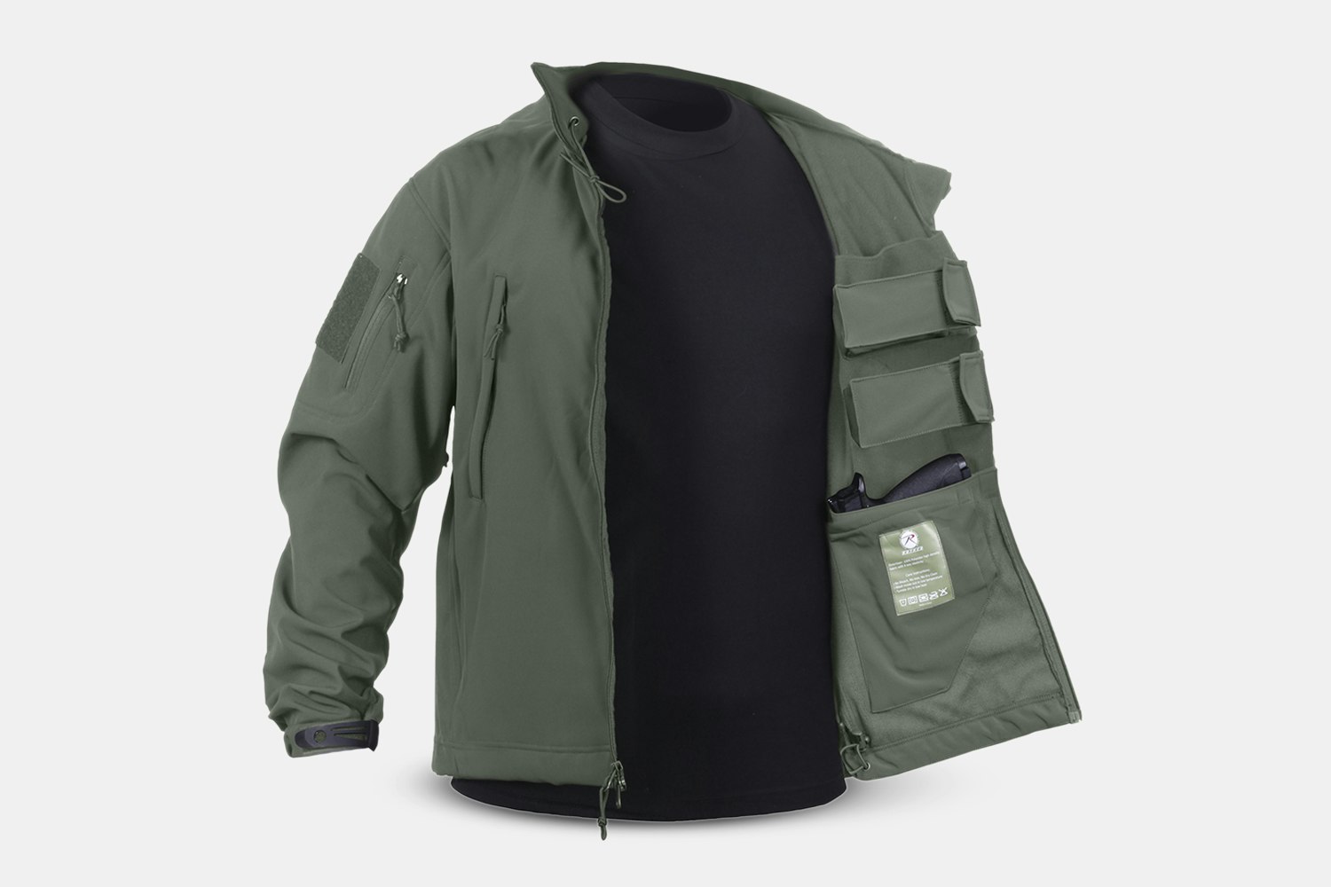 nine line concealed carry soft shell jacket