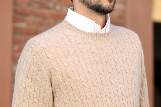 Royal Speyside Cable-Knit Sweater