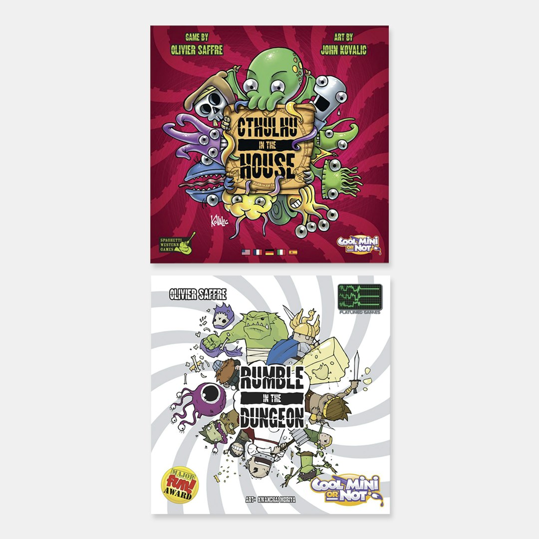 Rumble in the Dungeon & Cthulhu in the House Bundle | Board Games