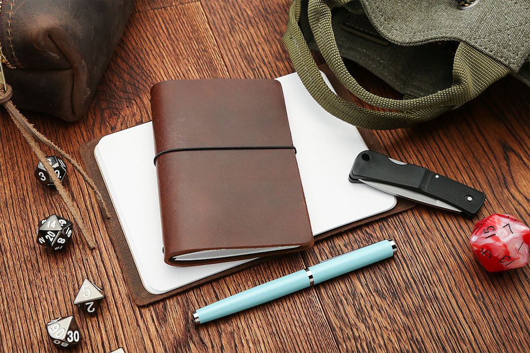 Rustico Expedition Point Five Leather Notebook