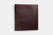 Leather Binder Cover - Saddle (+$15)