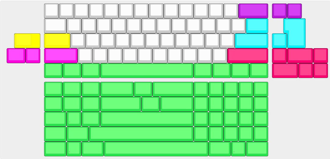 Ryloo Studio "Hello" M0110 Mechanical Keyboard Kit