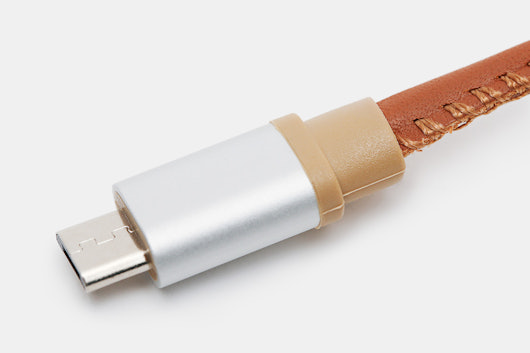 S.Taylor Genuine Leather Android & iPhone Cables