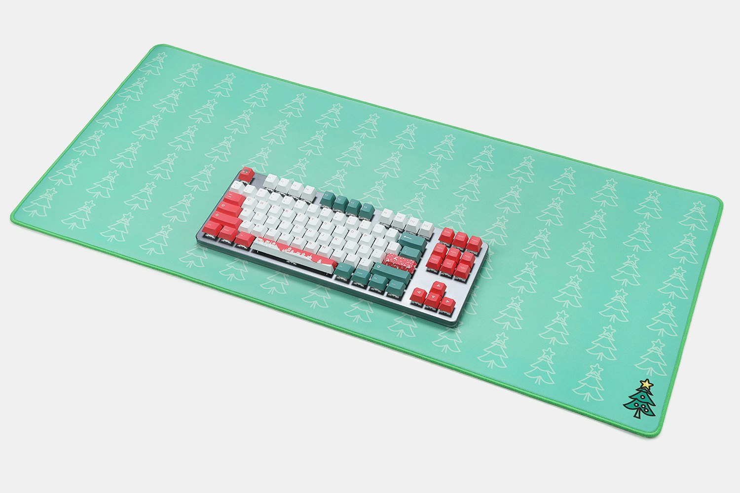 Sadan Merry Christmas Season Stitched Desk Mats