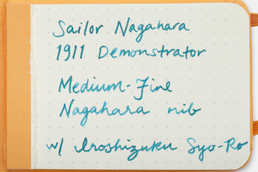 Sailor Nagahara 1911 Demonstrator Fountain Pen