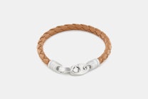 Catch Single Wrap Leather Bracelet - Baked Brown (-$5)