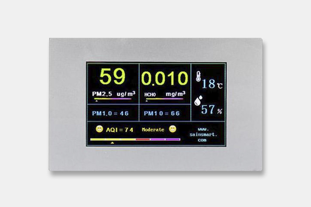SainSmart P5 Pure Morning Air Quality Monitor