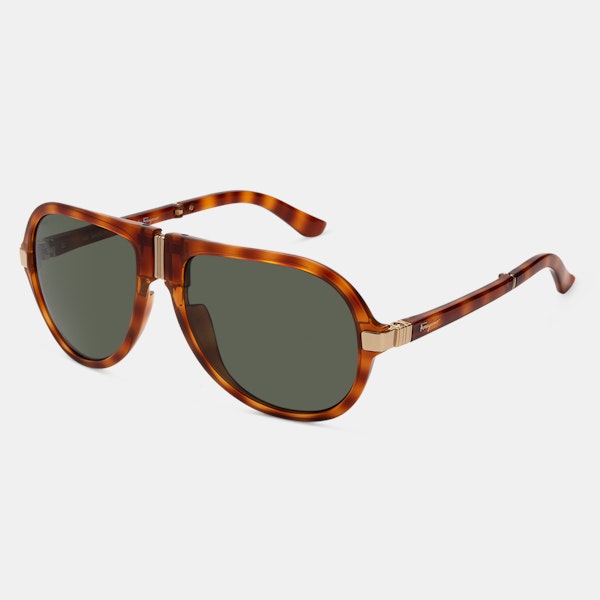 Ferragamo SF662SP Foldable Polarized Sunglasses | Eyewear