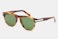 Salvatore Ferragamo Sunglasses - Tortoise - Green - 55-19-140 MM