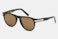 Salvatore Ferragamo Sunglasses - Black - Brown - 55-19-140 MM