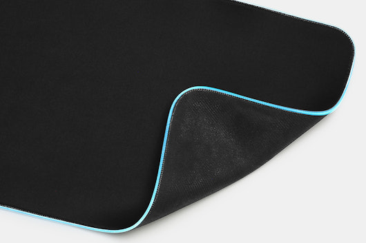 Satan RGB Light Edge Desk Mat