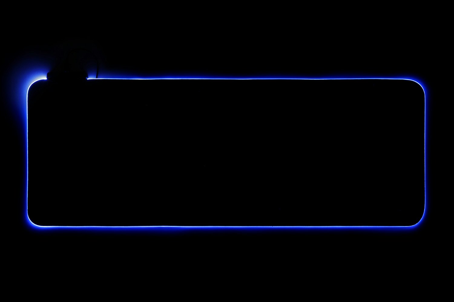 Satan RGB Light Edge Desk Mat