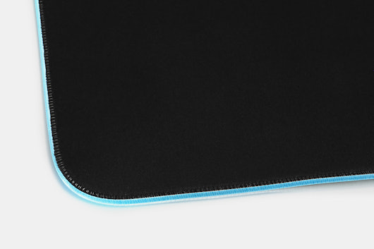 Satan RGB Light Edge Desk Mat