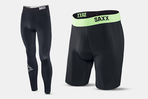 SAXX Force Compression Boxers & Long Johns, Base Layers