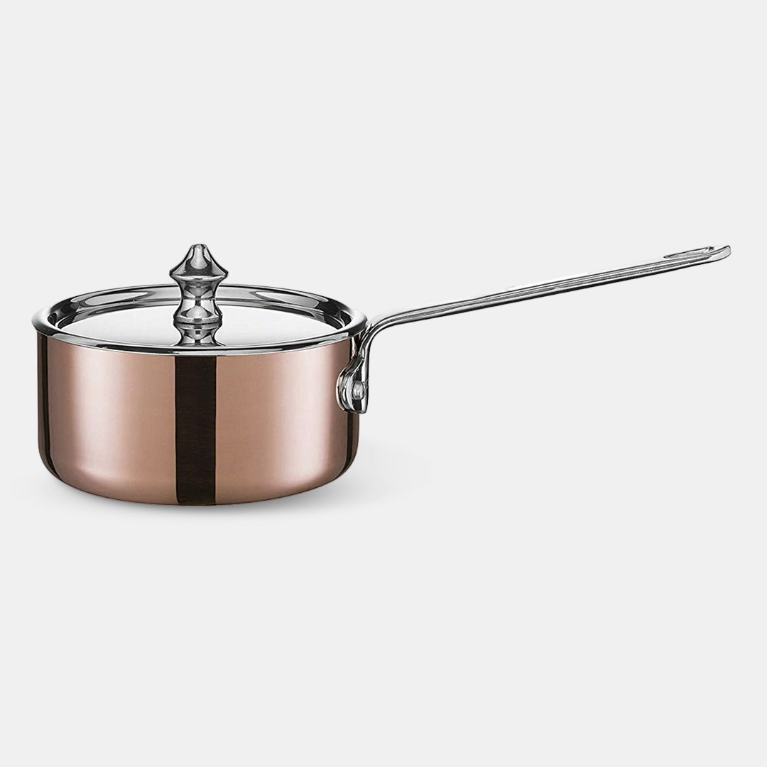 Mini Copper Saucepan with Lid