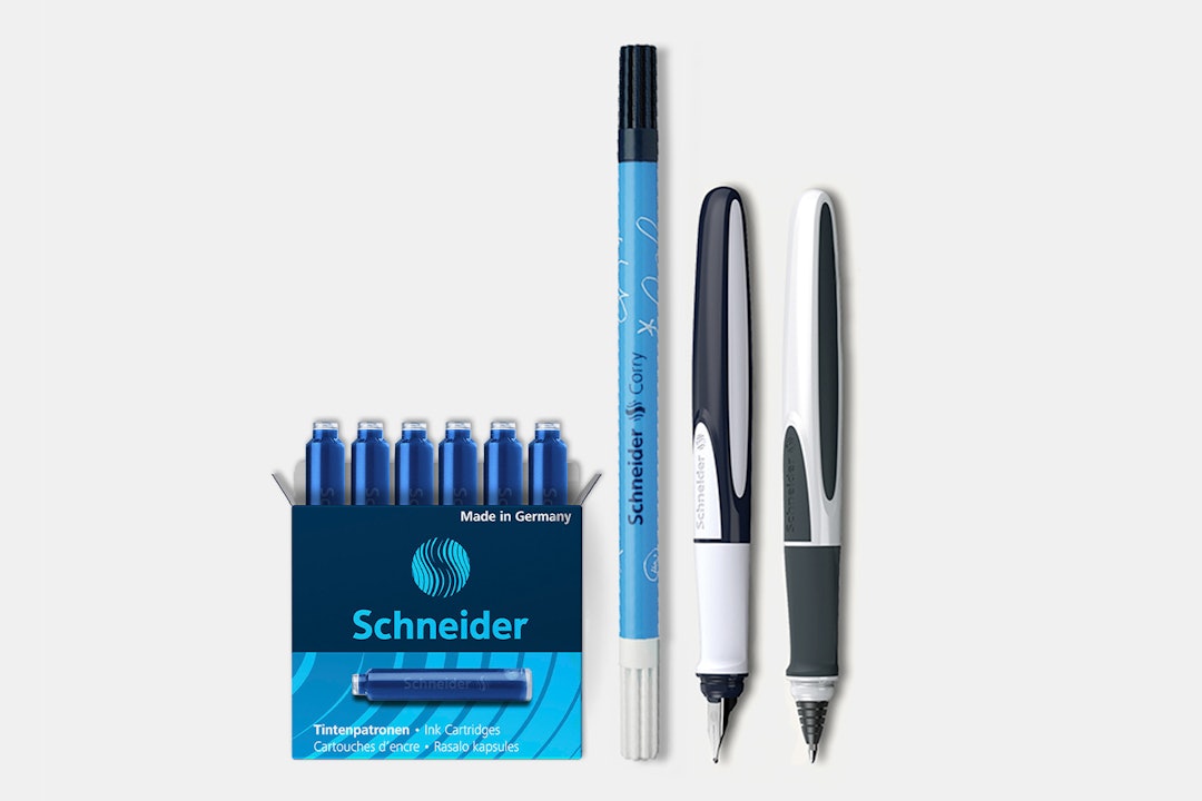 Schneider Ray Fountain Pen & Rollerball Bundle