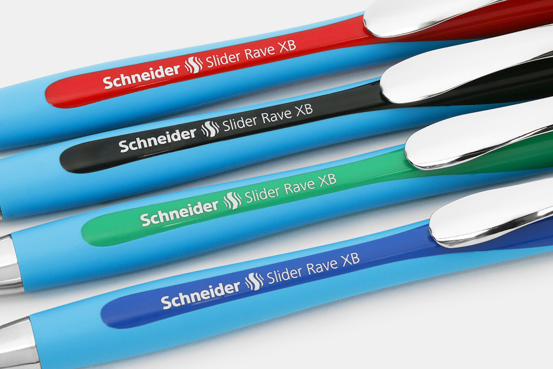 Schneider Slider Rave Ballpoint Pen Bundle