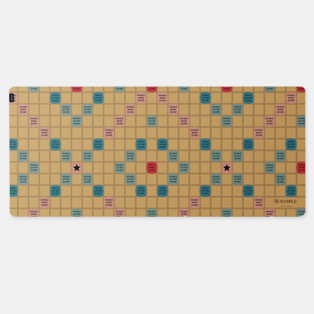 

Scrabble Desk Mat by Clackeys